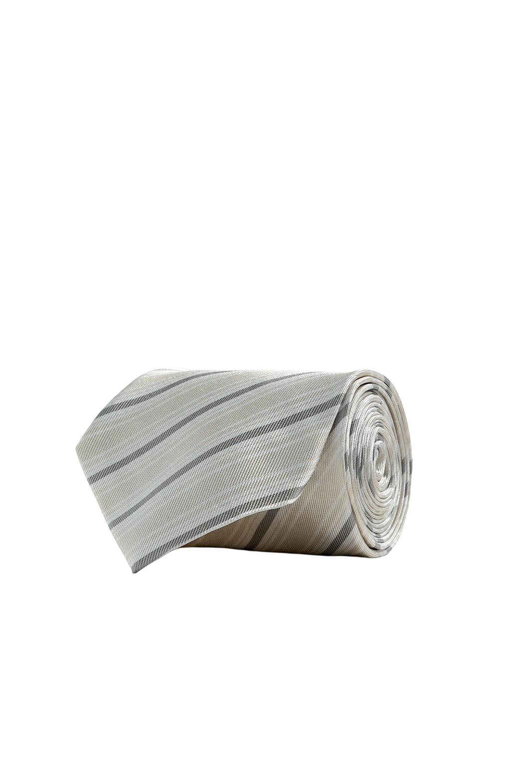 ГАЛСТУК 100% ШЕЛК ПОЛОСЫ