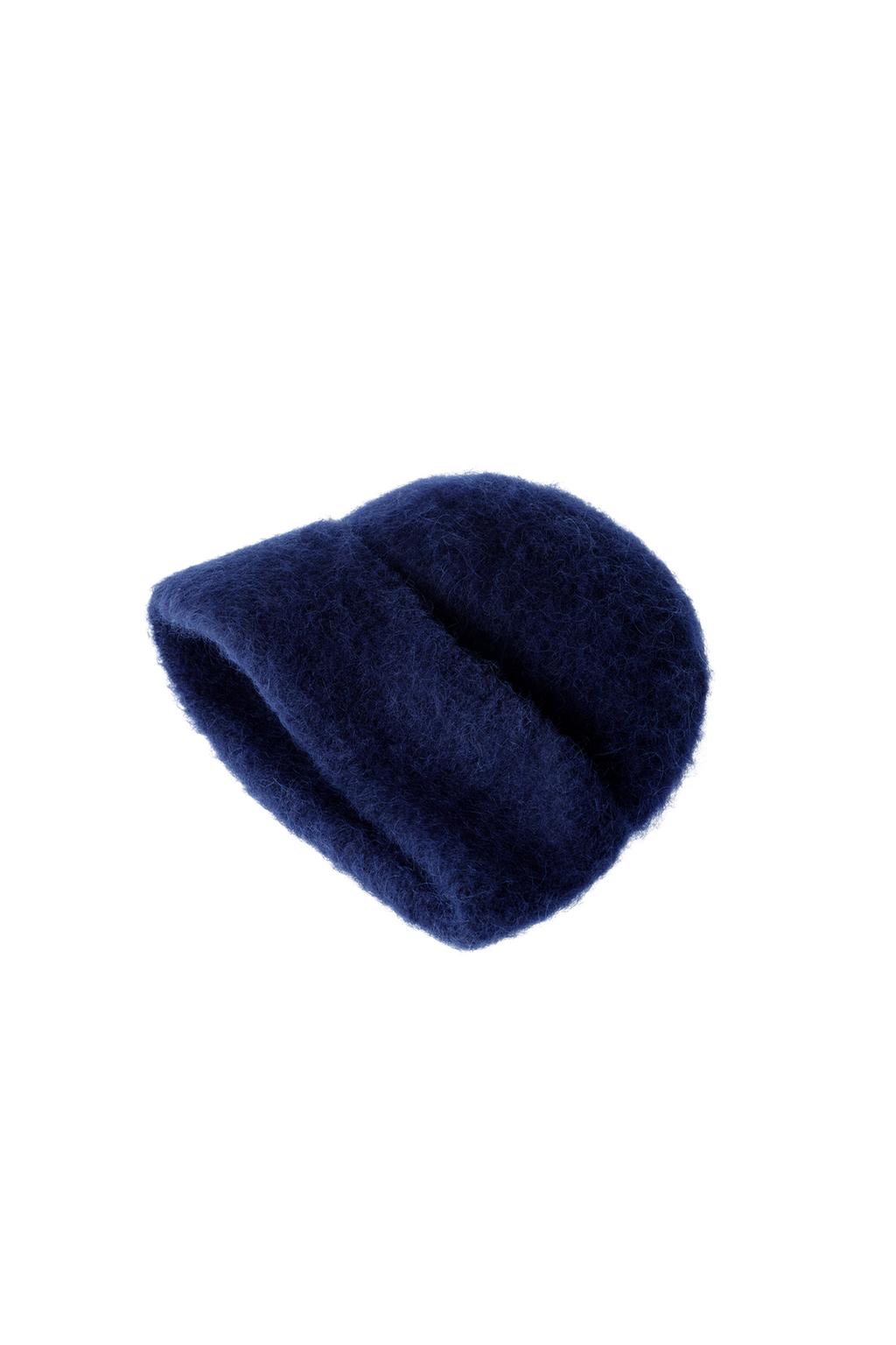 ШАПКА БИНИ ИЗ СМЕСОВОЙ АЛЬПАКИ