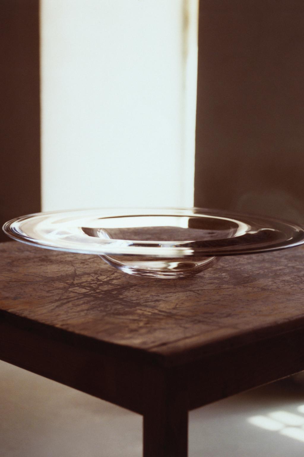 Центральное декоративное изделие из дутого стекла с центром x la granja