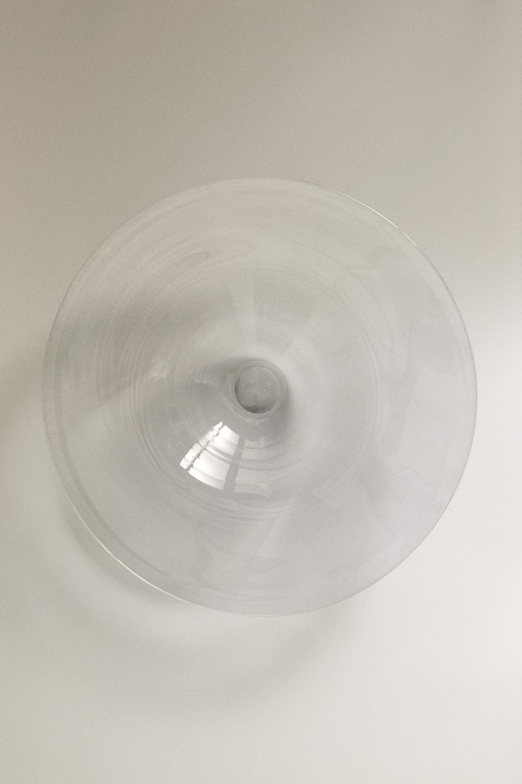 Центральное декоративное изделие из дутого стекла с центром x la granja