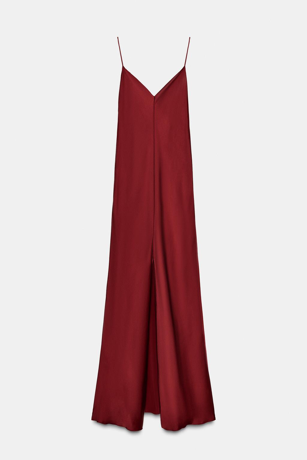 АТЛАСНОЕ ПЛАТЬЕ-КОМБИНАЦИЯ ИЗ КОЛЛЕКЦИИ ZW