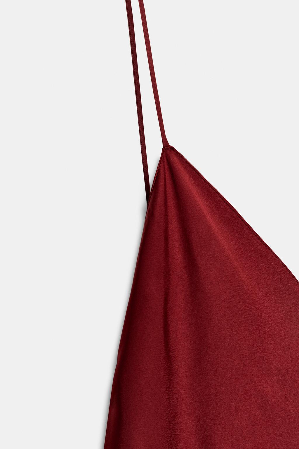 АТЛАСНОЕ ПЛАТЬЕ-КОМБИНАЦИЯ ИЗ КОЛЛЕКЦИИ ZW