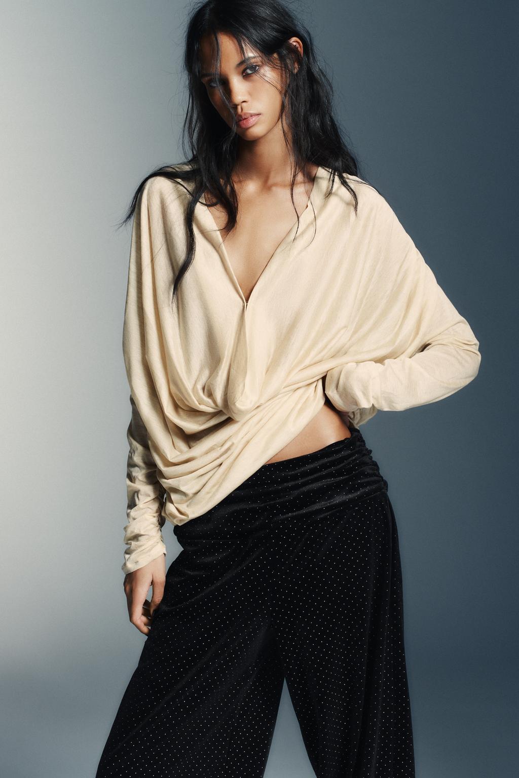 БЛЕСТЯЩИЕ БАРХАТНЫЕ БРЮКИ BAGGY