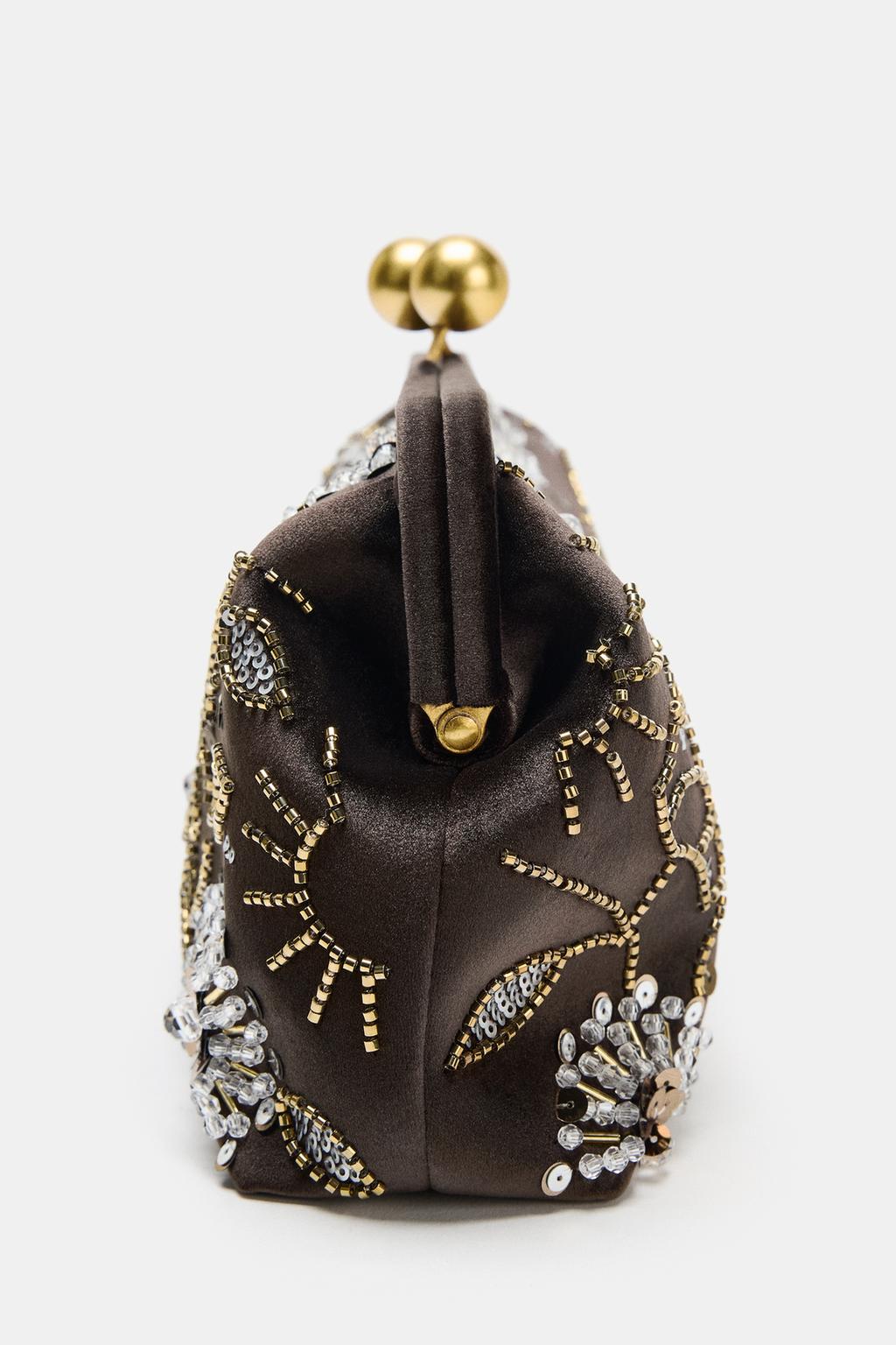 КЛАТЧ С ДЕКОРАТИВНЫМИ ДЕТАЛЯМИ