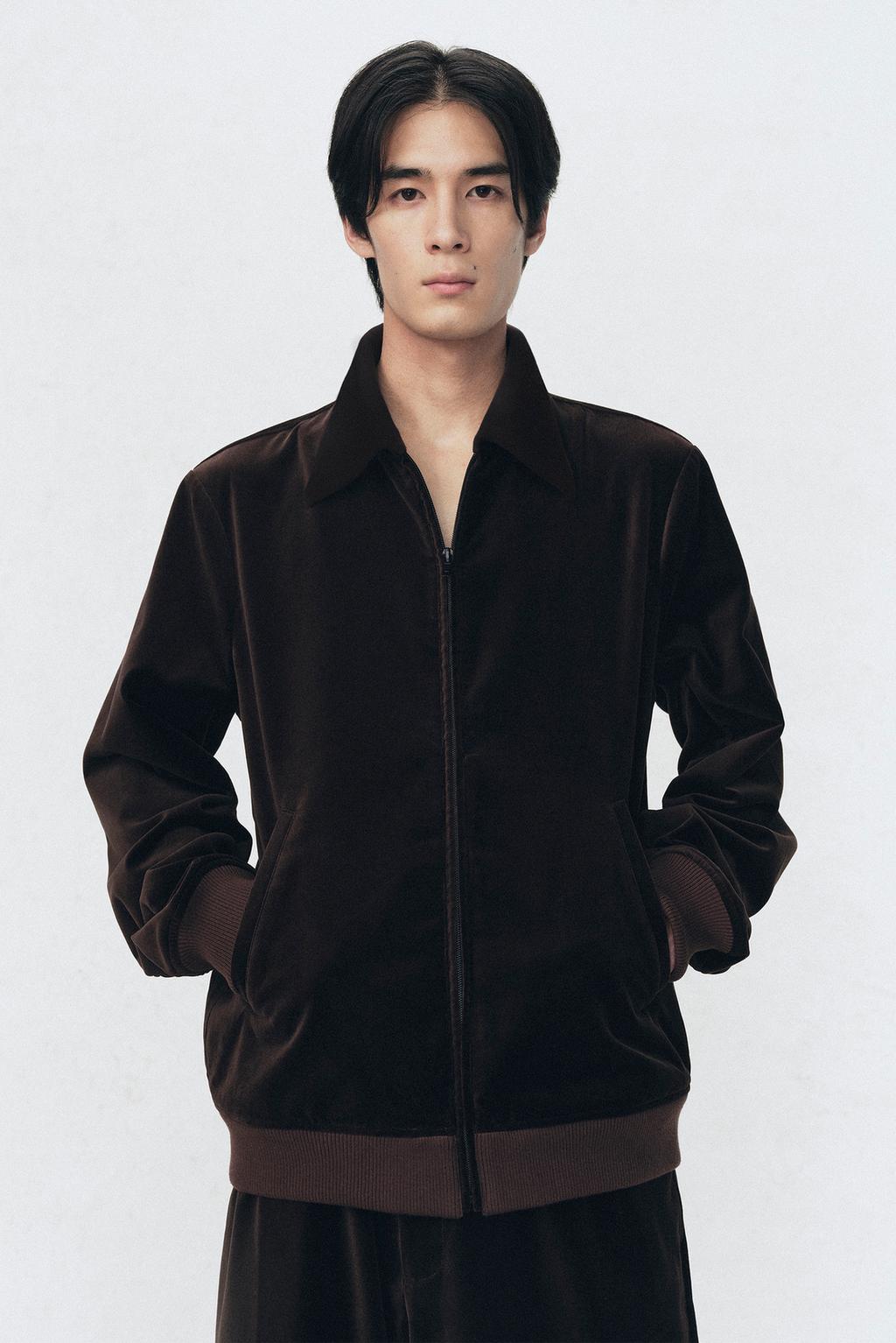 Куртка из вельвета с регулярной посадкой soshiotsuki x zara