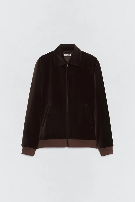 Куртка из вельвета с регулярной посадкой soshiotsuki x zara