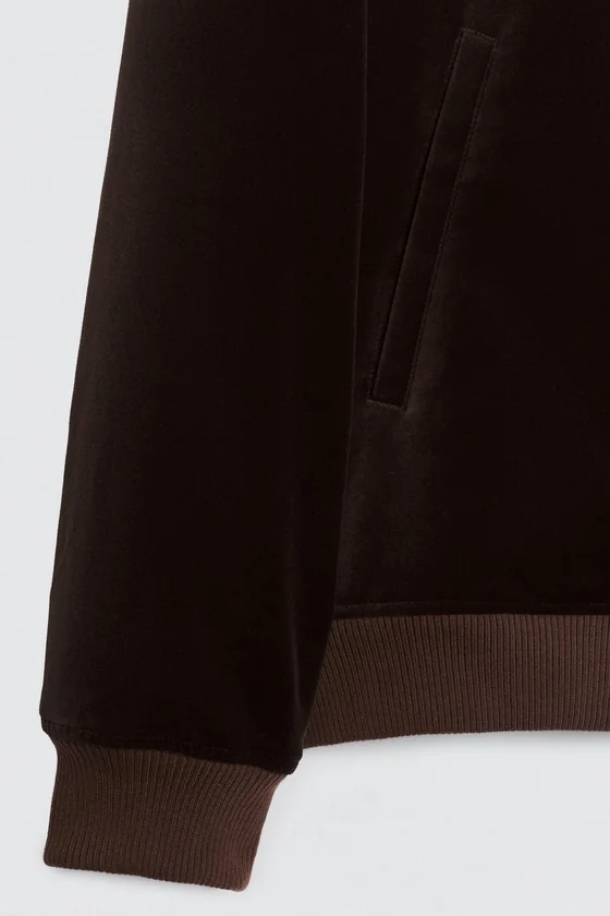 Куртка из вельвета с регулярной посадкой soshiotsuki x zara