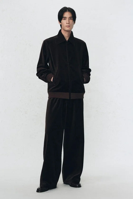 Куртка из вельвета с регулярной посадкой soshiotsuki x zara