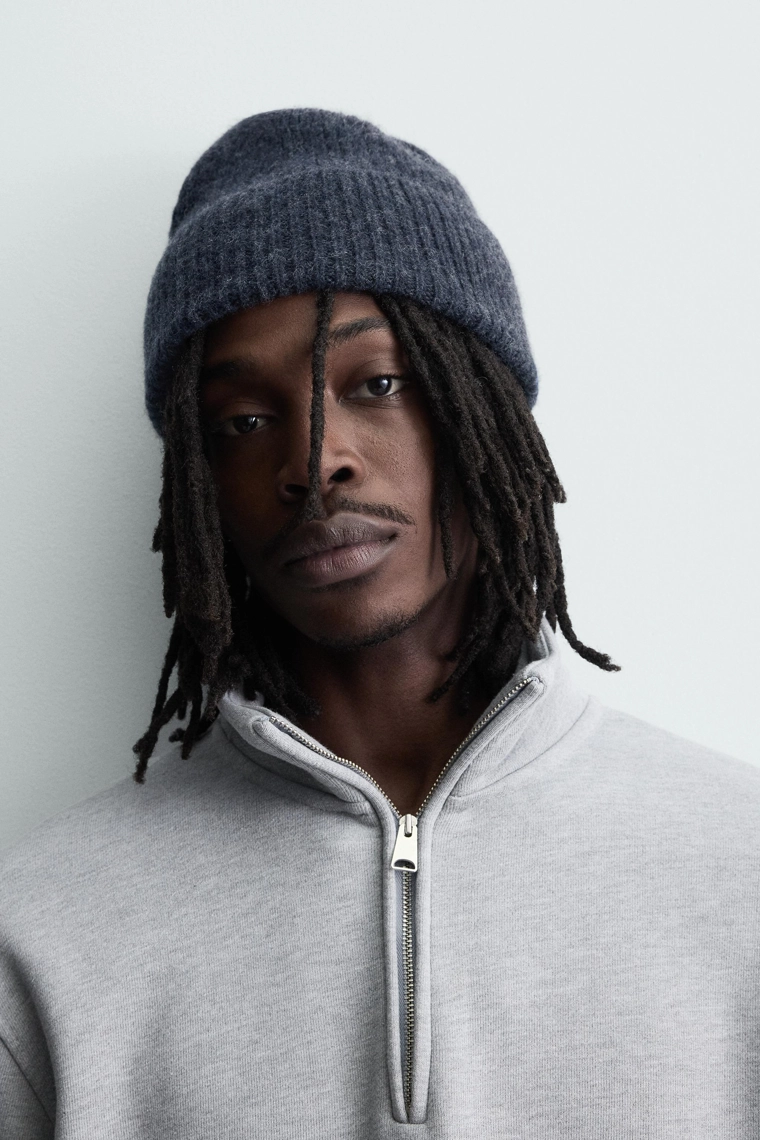 ШАПКА БИНИ 100% ШЕРСТЬ