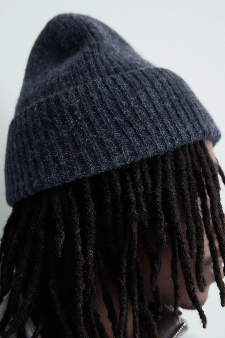 ШАПКА БИНИ 100% ШЕРСТЬ