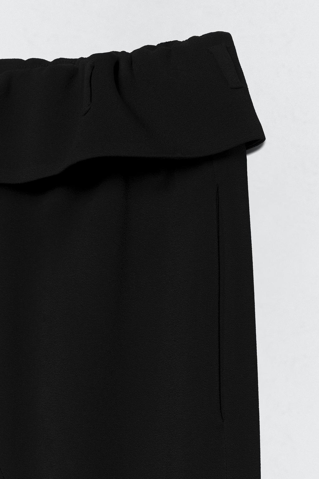 Брюки с отворотами на поясе soshiotsuki x zara