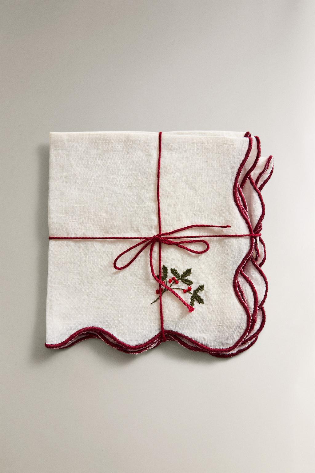 Набор рождественских гостевых полотенец (набор из 2)