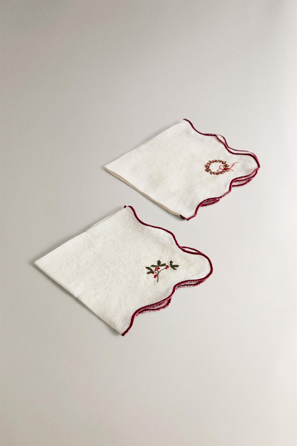 Набор рождественских гостевых полотенец (набор из 2)