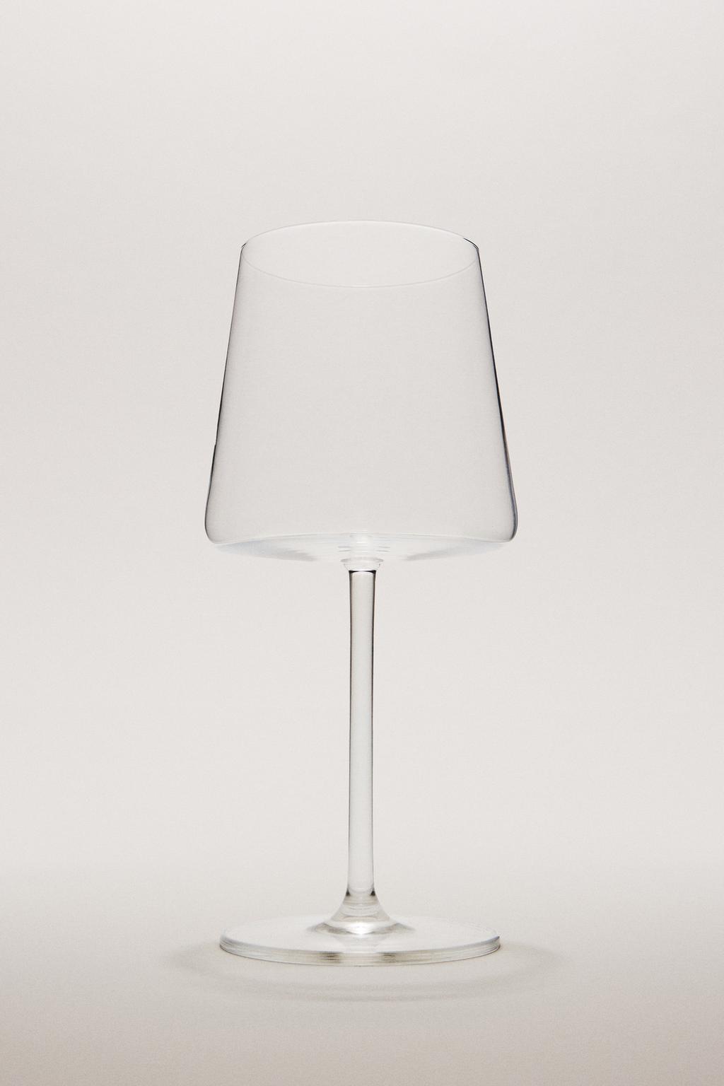 Конический хрустальный бокал для вина