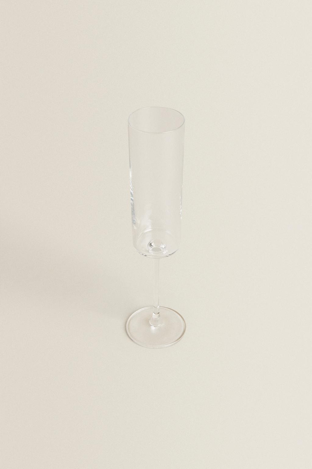 Прямая хрустальная бокал для флейты