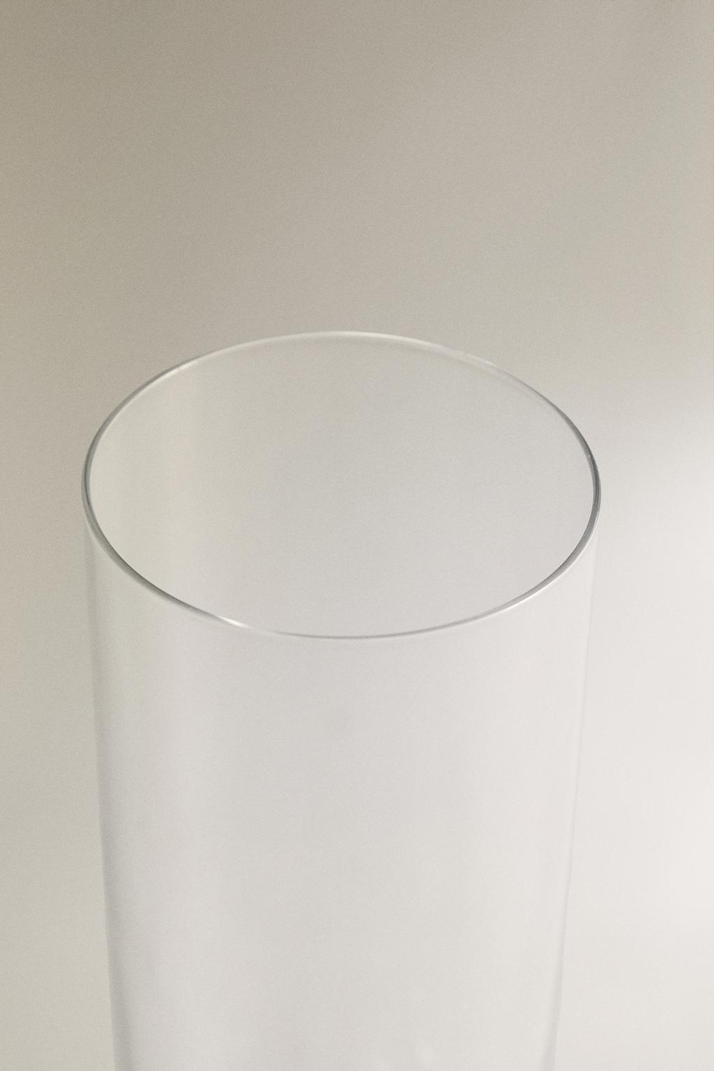 Прямая хрустальная бокал для флейты