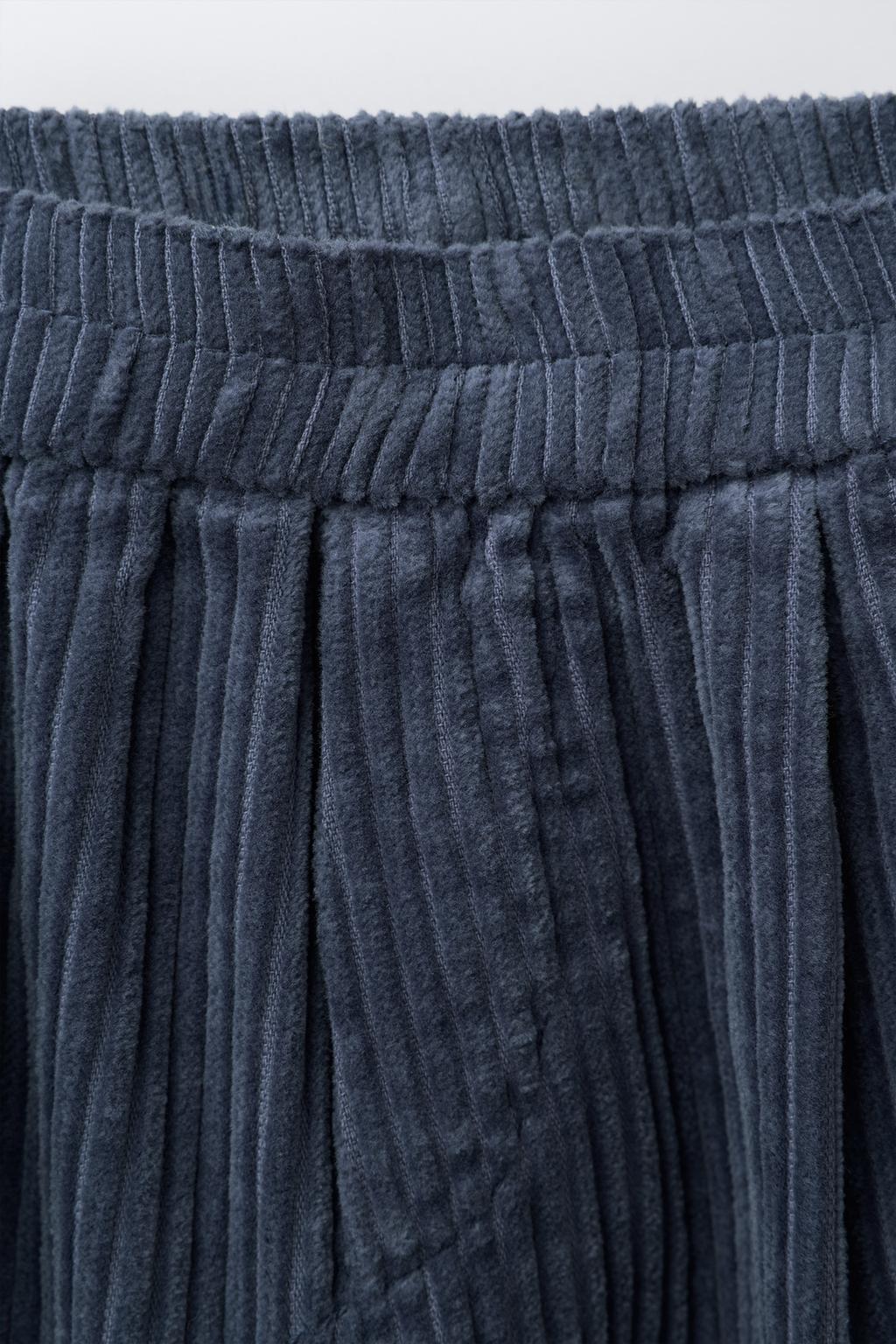 БРЮКИ BALLOON ИЗ ПЛОТНОГО ВЕЛЬВЕТА