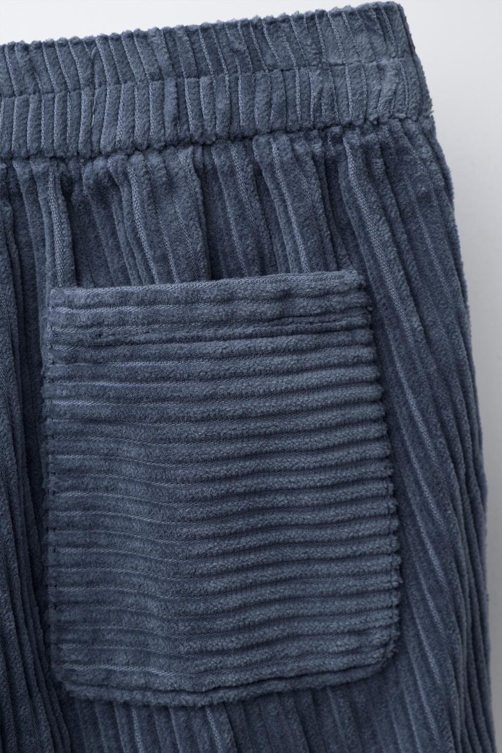 БРЮКИ BALLOON ИЗ ПЛОТНОГО ВЕЛЬВЕТА