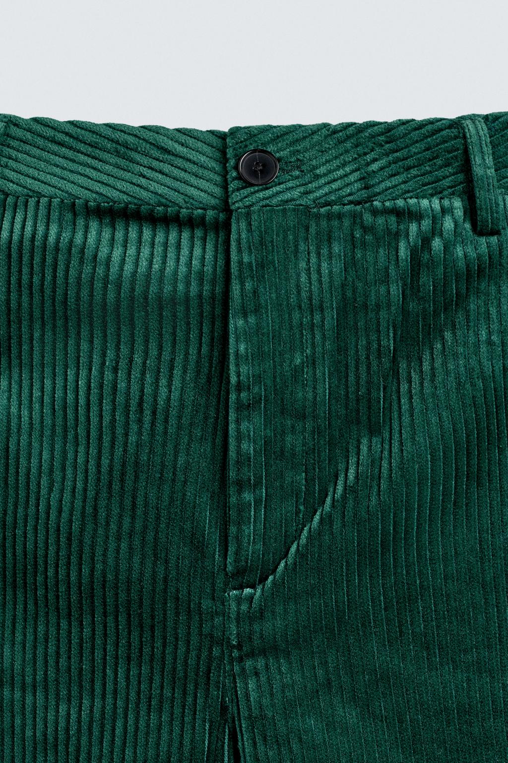 ВЕЛЬВЕТОВЫЕ БРЮКИ СВОБОДНОГО КРОЯ