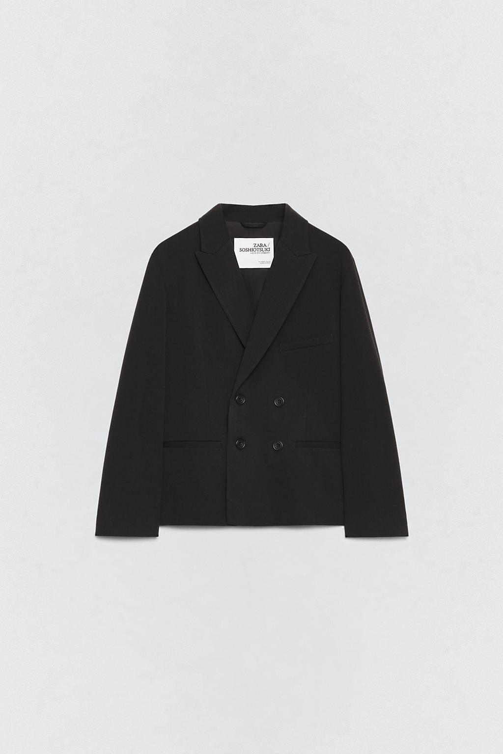 Пиджак с двойной застежкой soshiotsuki x zara