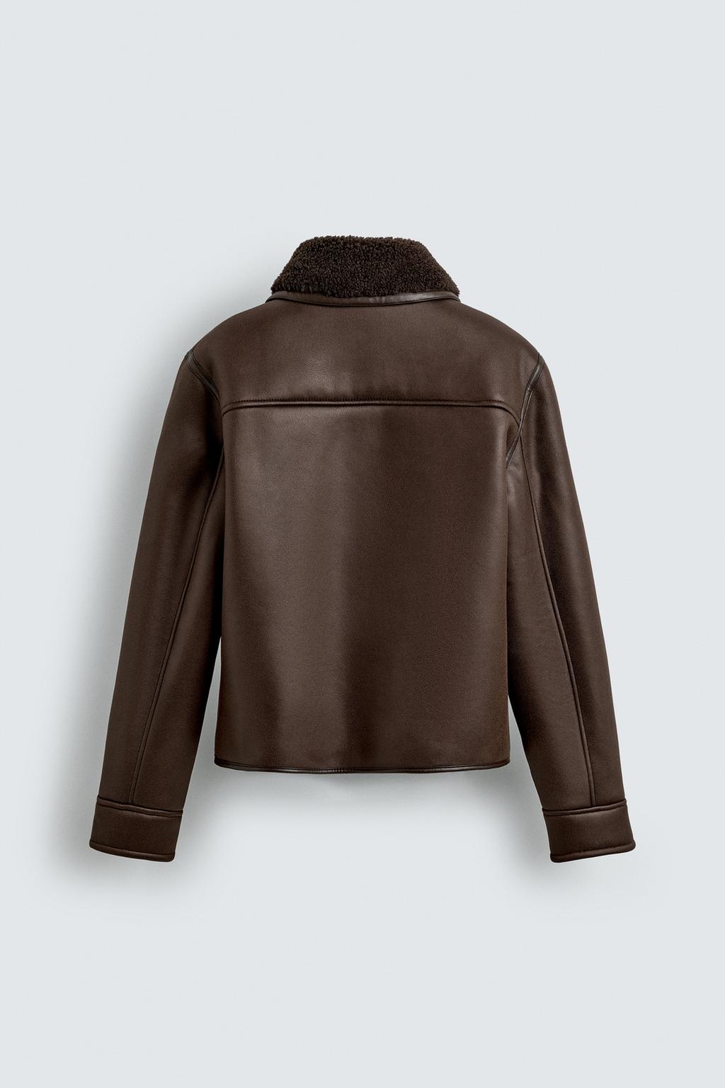 ДУБЛЕНКА ИЗ ИСКУССТВЕННОЙ ЗАМШИ