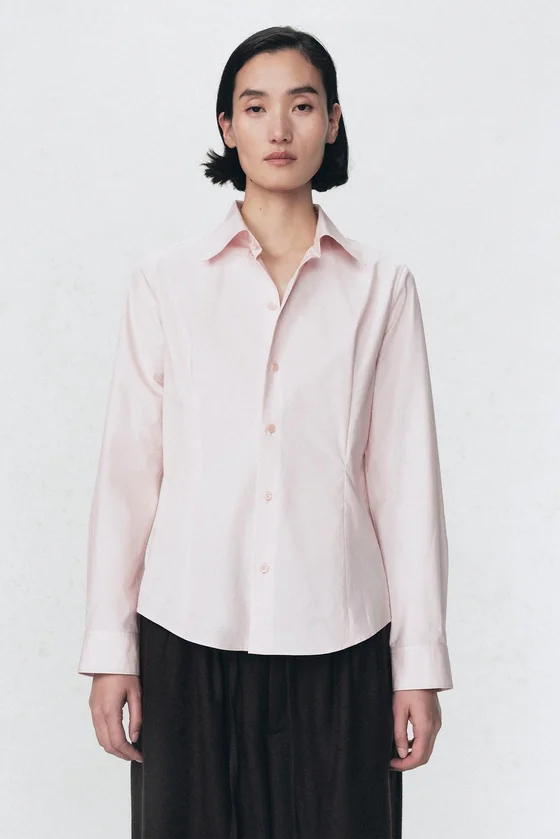 Рубашка из поплина soshiotsuki x zara
