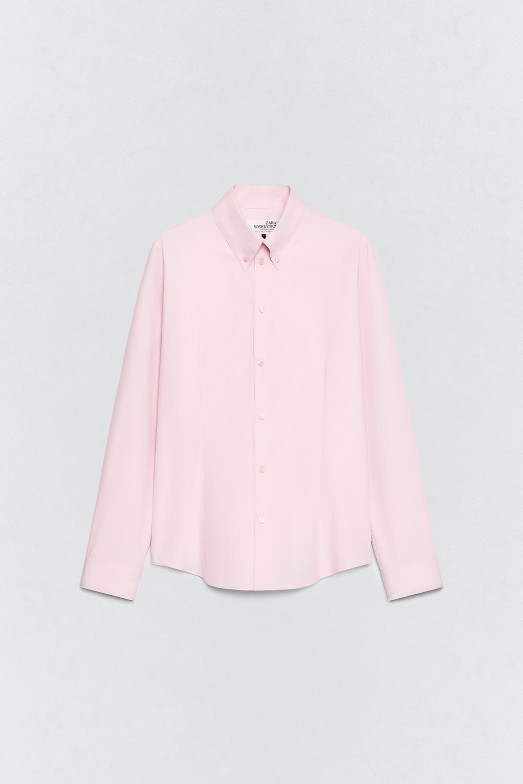 Рубашка из поплина soshiotsuki x zara