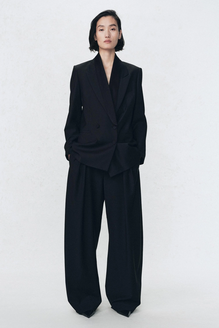 Шерстяной блейзер wool blend soshiotsuki x zara