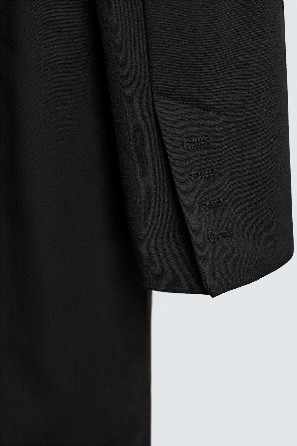 УДЛИНЕННЫЙ ДВУБОРТНЫЙ БЛЕЙЗЕР HARRY LAMBERT FOR ZARA X DISNEY