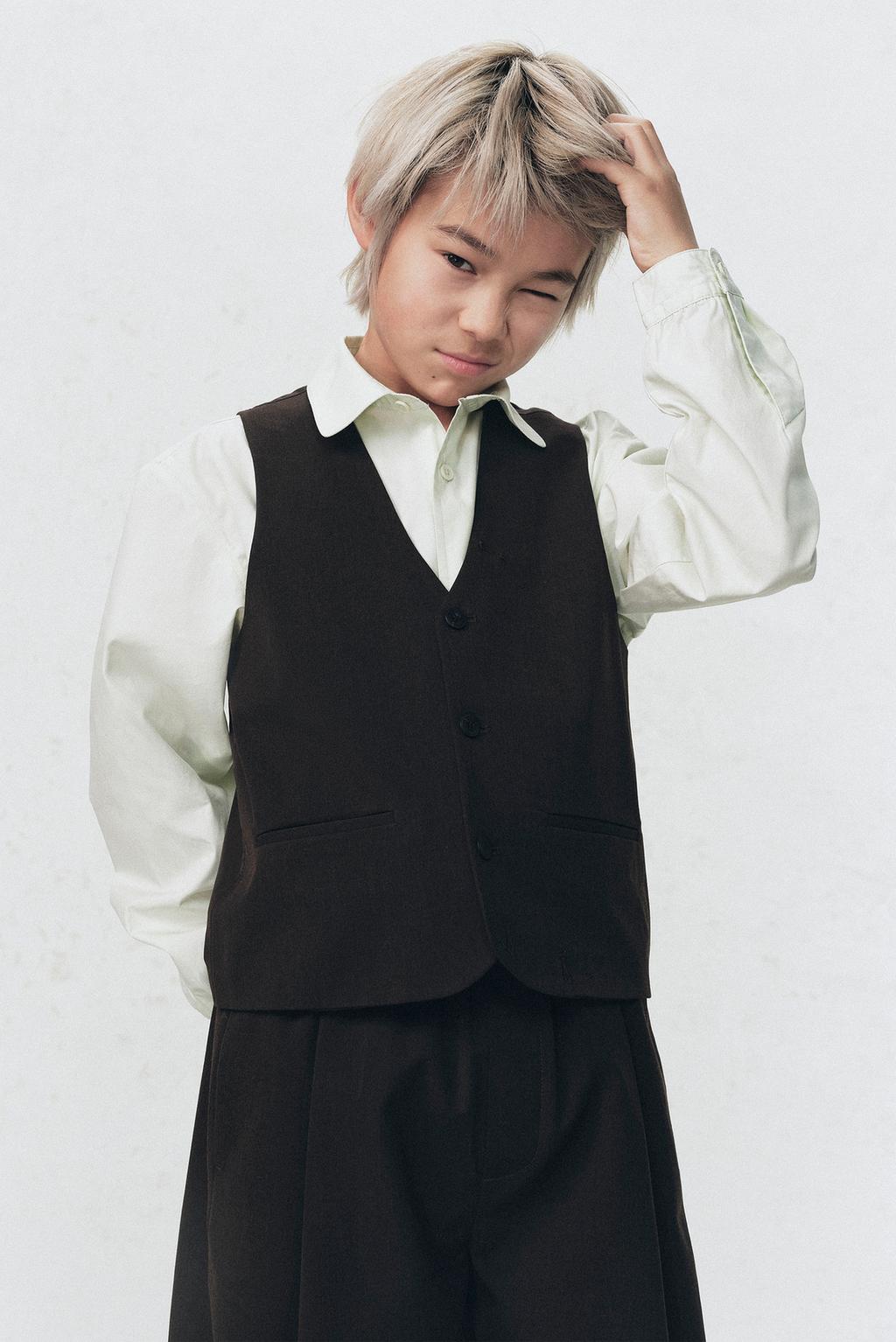 Жилет костюма soshiotsuki x zara