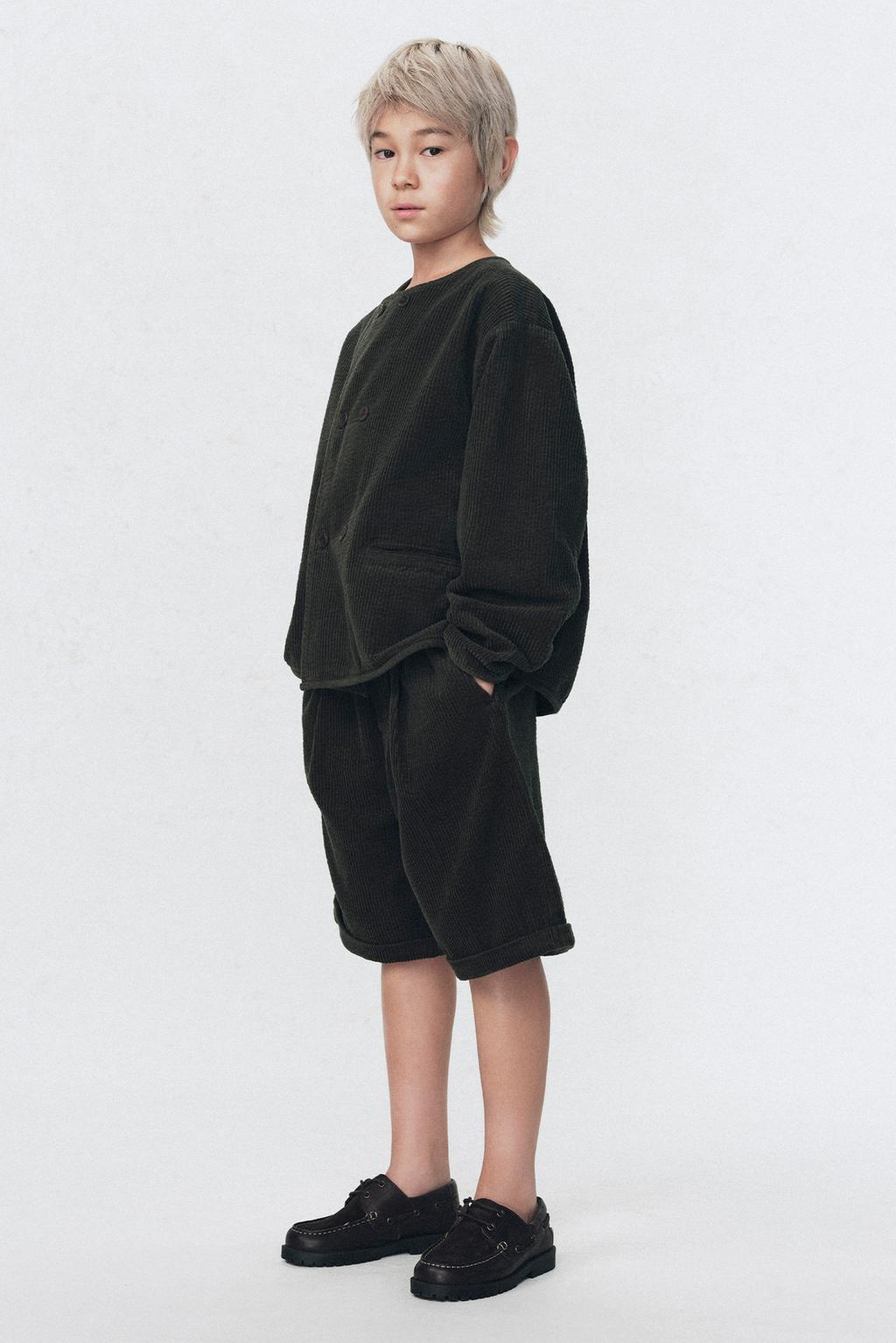 Шорты-бермуды из вельвета soshiotsuki x zara