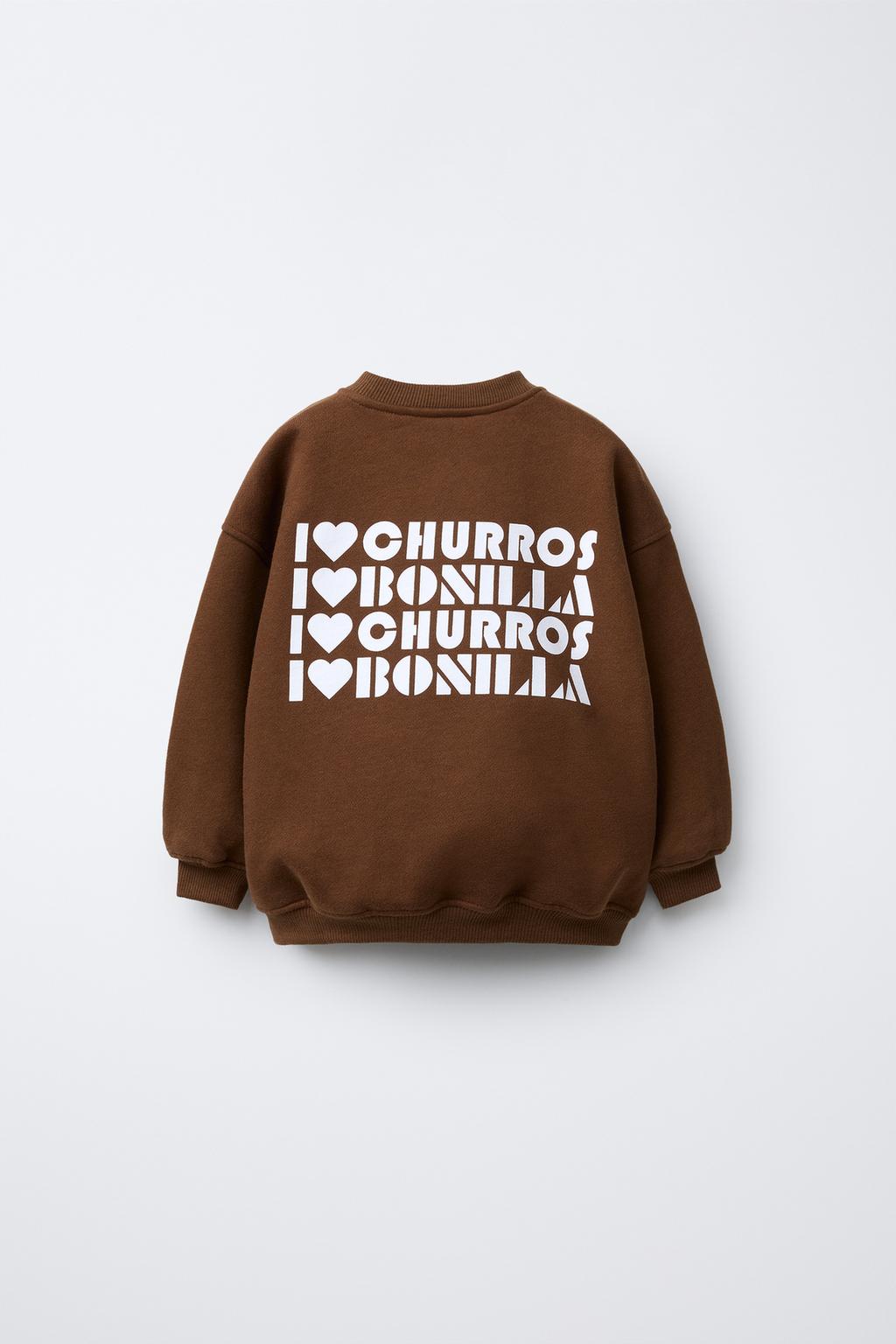 Свитшот с принтом bonilla a la vista ® от zara