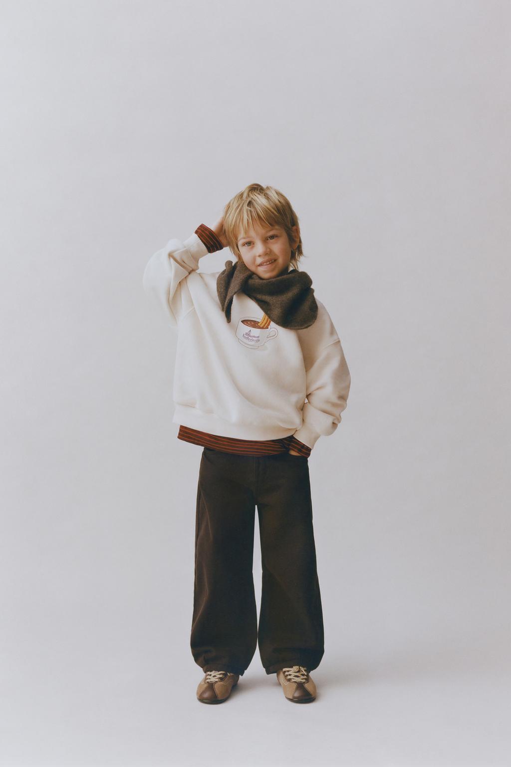 Толстовка с принтом bonilla a la vista ® от zara