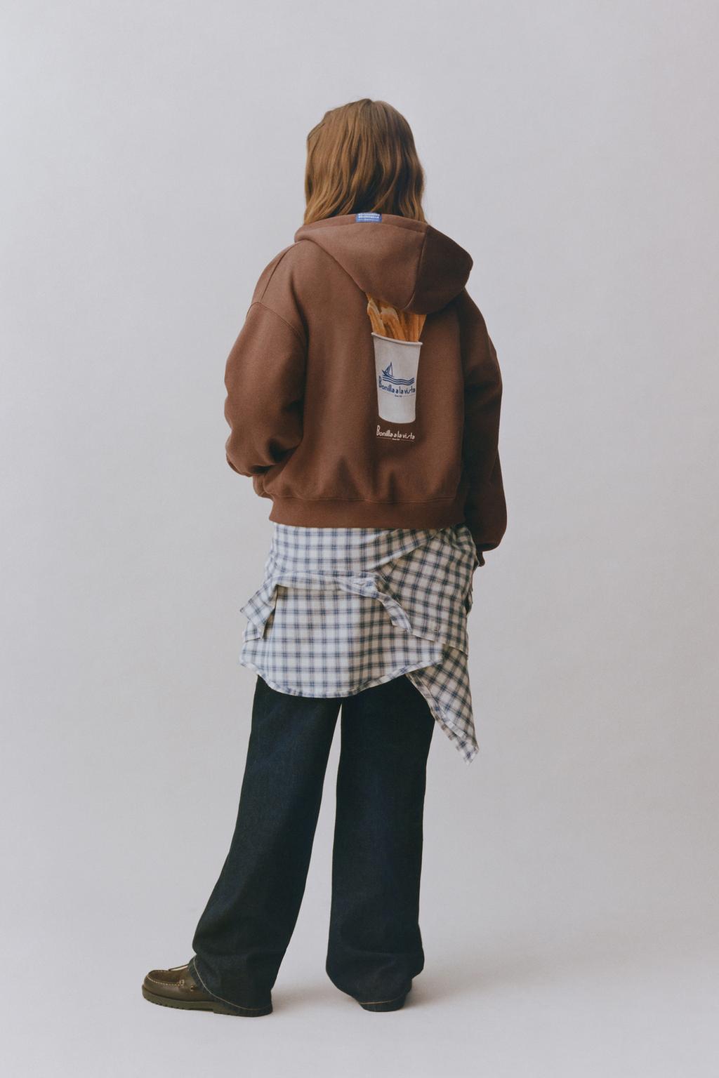 Худи с молнией bonilla a la vista ® x zara
