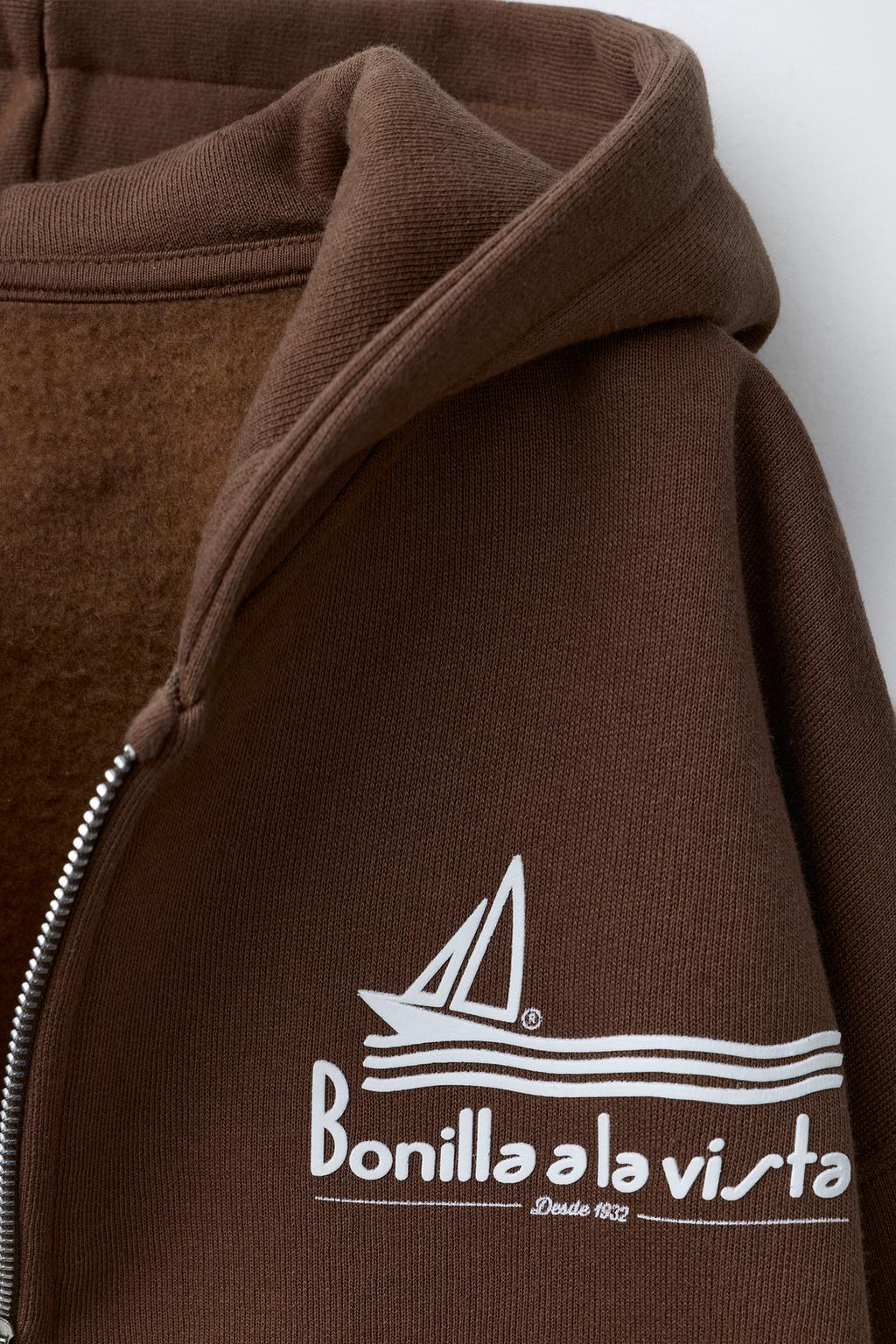 Худи с молнией bonilla a la vista ® x zara