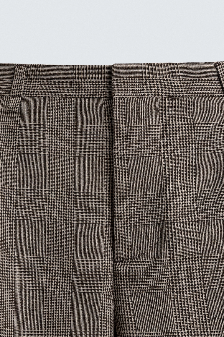 БРЮКИ RELAXED FIT В КЛЕТКУ