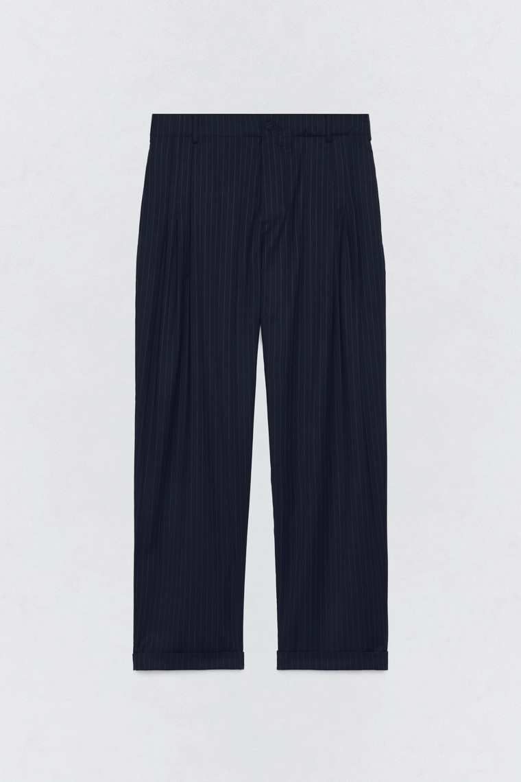 Брюки в полоску для костюма soshiotsuki x zara