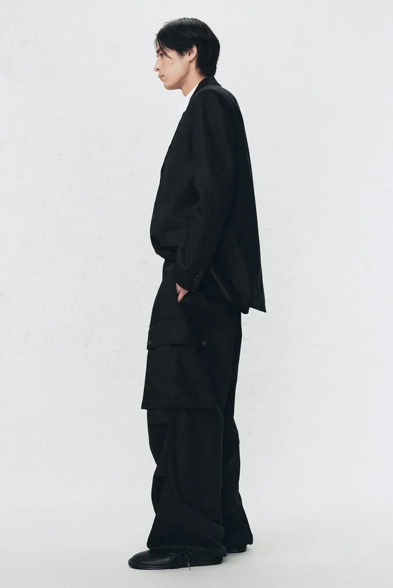 Пиджак свободного кроя из коллекции soshiotsuki x zara