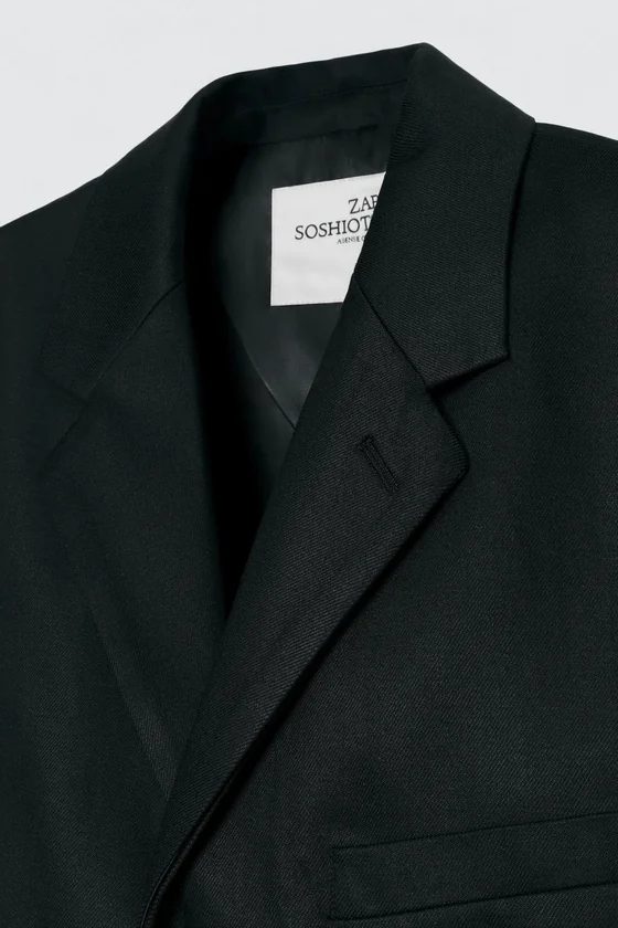 Пиджак свободного кроя из коллекции soshiotsuki x zara