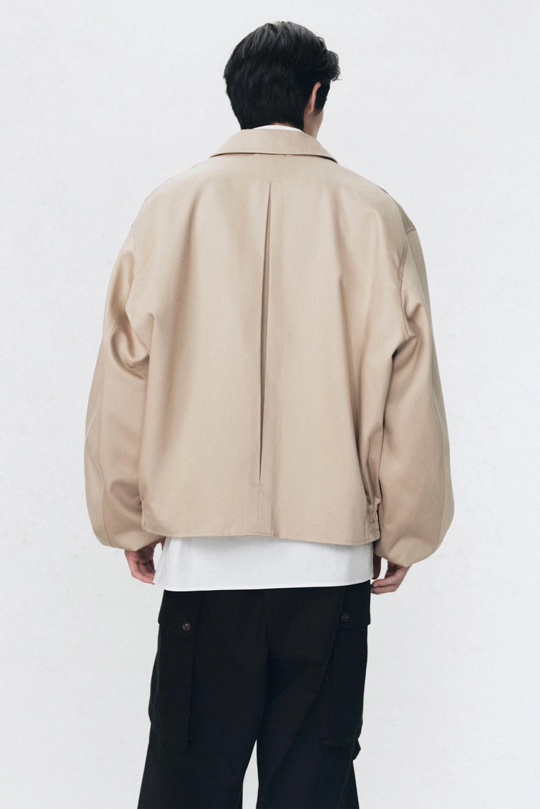 Укороченный пиджак свободного кроя с карманами soshiotsuki x zara