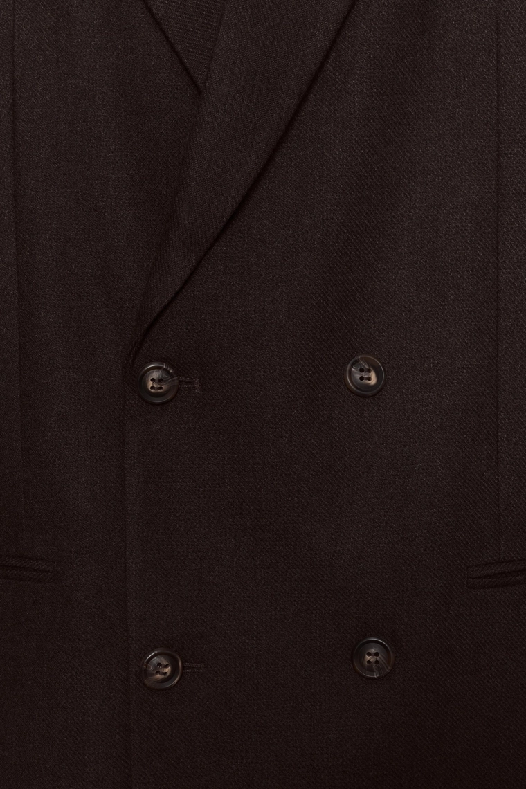 Тейлкоут-пиджак из фланели soshiotsuki x zara