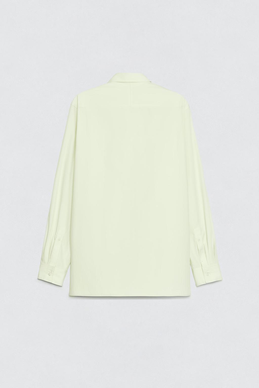 Рубашка с бантом из поплина soshiotsuki x zara