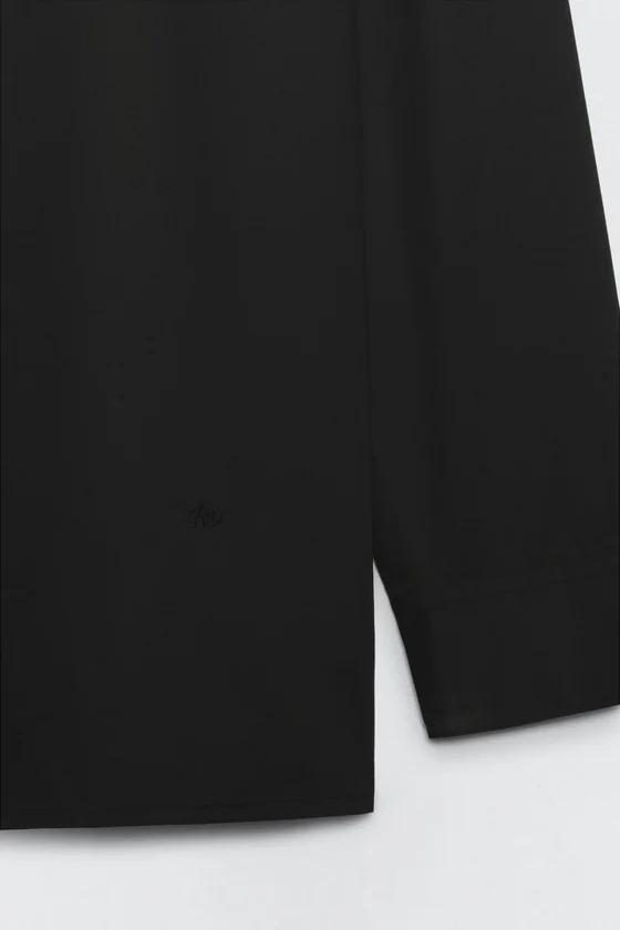 Рубашка из хлопкового поплина свободного кроя soshiotsuki x zara