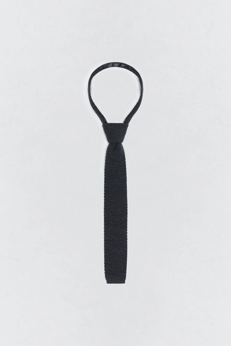 Вязанный галстук из 100% шерсти soshiotsuki x zara