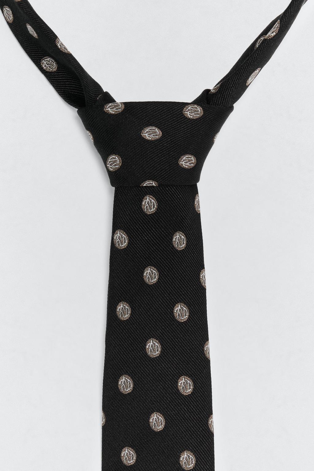 Шелковый галстук с логотипом soshiotsuki x zara
