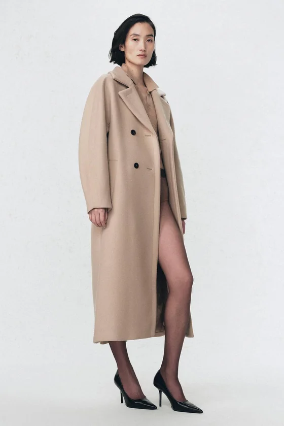 Пальто из шерстяной смеси soshiotsuki x zara