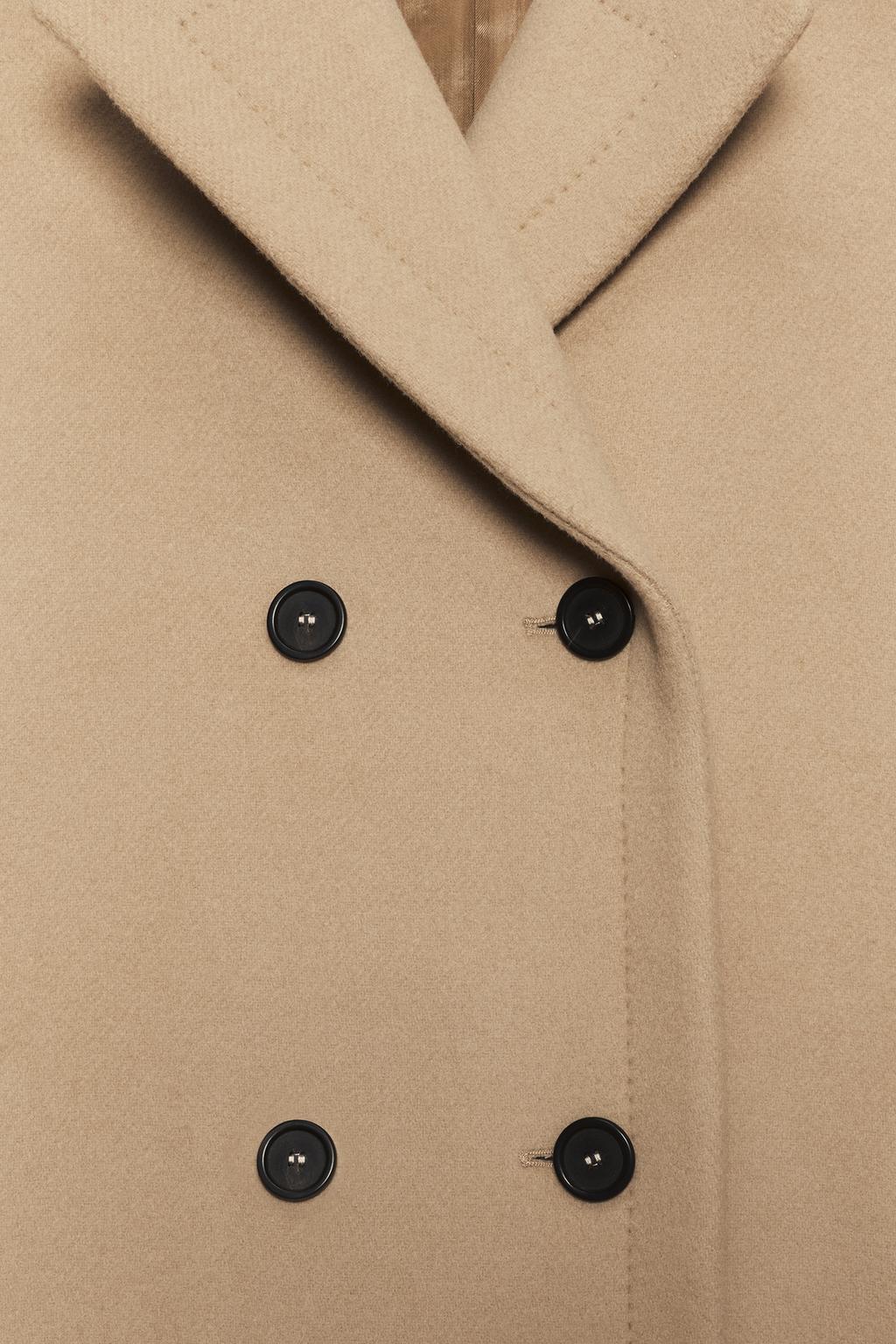 Пальто из шерстяной смеси soshiotsuki x zara