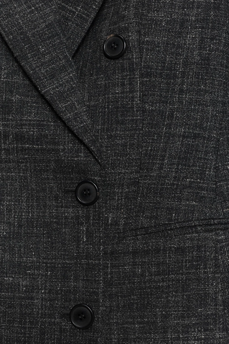 Двубортный пиджак из шерсти soshiotsuki x zara