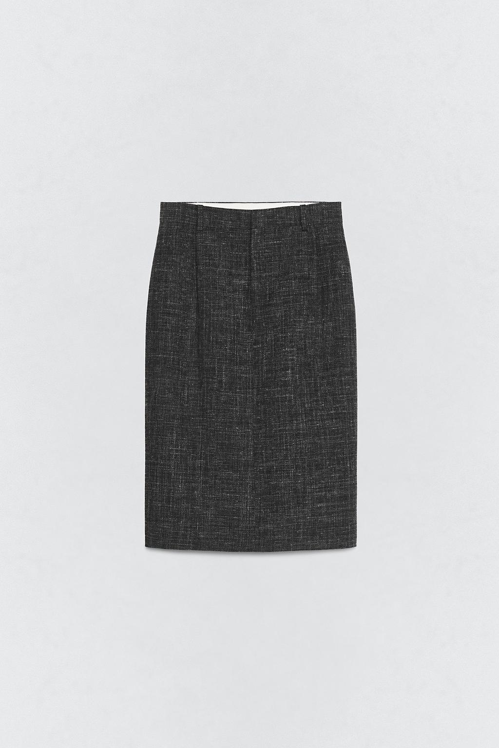 Юбка-карандаш из шерстяной смеси soshiotsuki x zara