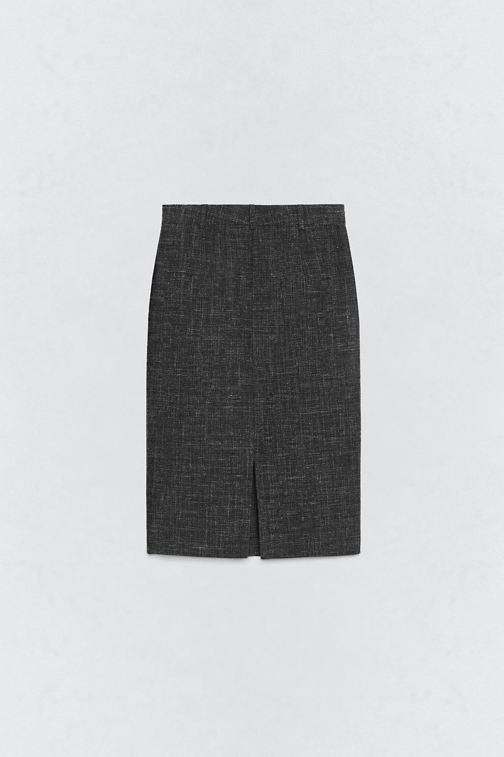 Юбка-карандаш из шерстяной смеси soshiotsuki x zara